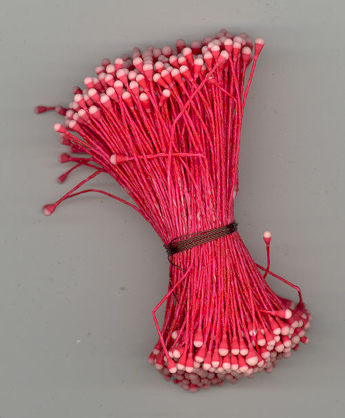 Stamen - Red/Pink - 144 pieces 