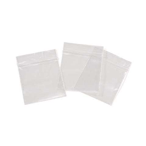 Bags - Reclosable Poly - 1-1/2 x 1-1/2 inches - 100 pieces