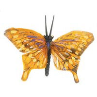 Feather Butterfly - Brown - 2-1/2 inches