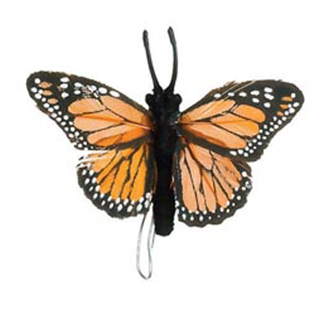 Butterfly - Orange - 2-1/2 inches