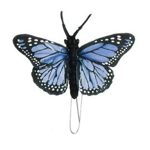Butterfly - Blue - 2-1/2 inches