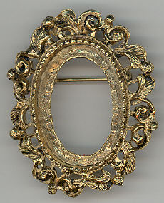 Pin Frame - Antique Gold