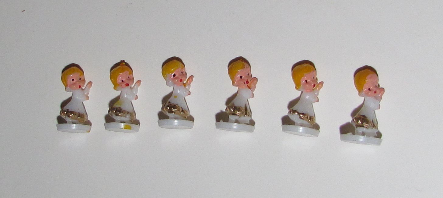 Mini Angels - 5/8 inch - 6 pieces