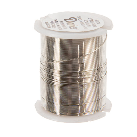 Beading Wire - 26 Gauge - Silver - 22 yards 