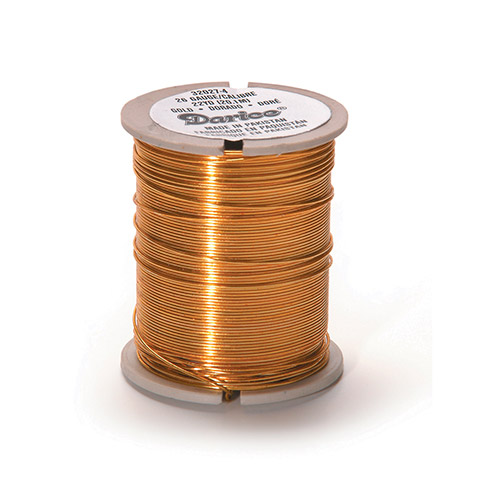 Beading Wire - 26 Gauge - Gold - 22 yards
