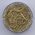 Sequin Pins 1/2 in. Gold - 12 packages