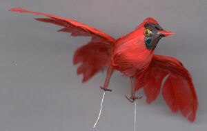 Flying Cardinal - 4 inch 