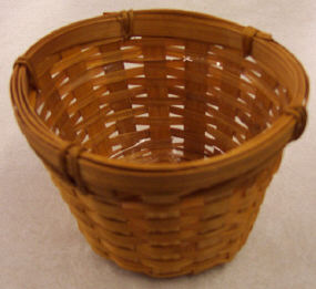 Basket with Liner -  5-1/2 inch diameter x 3-1/2 inch high