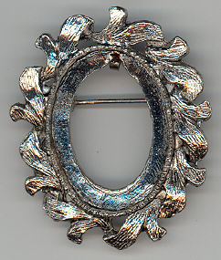Pin Frame - Antique Silver