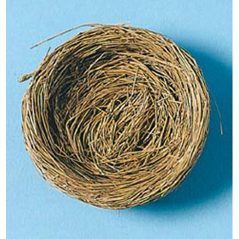 Bird Nest with Wire - 4 inches
