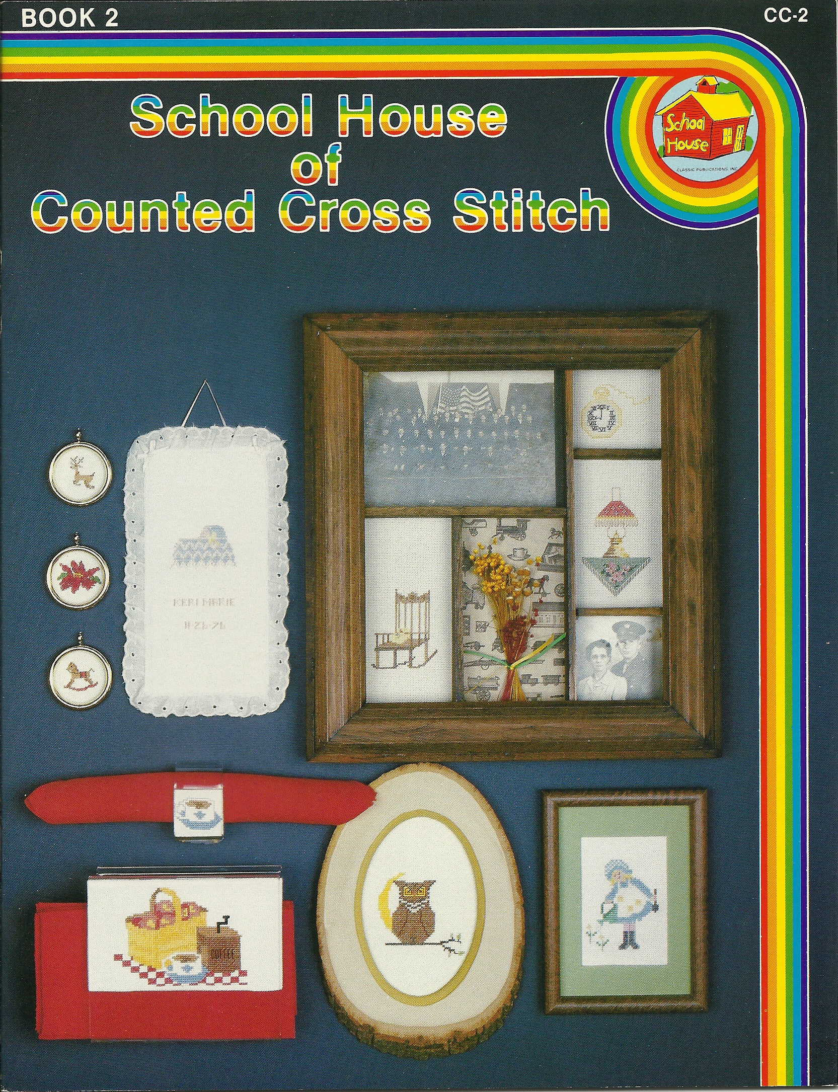 School House of Counted Cross Stitch  Book 2
