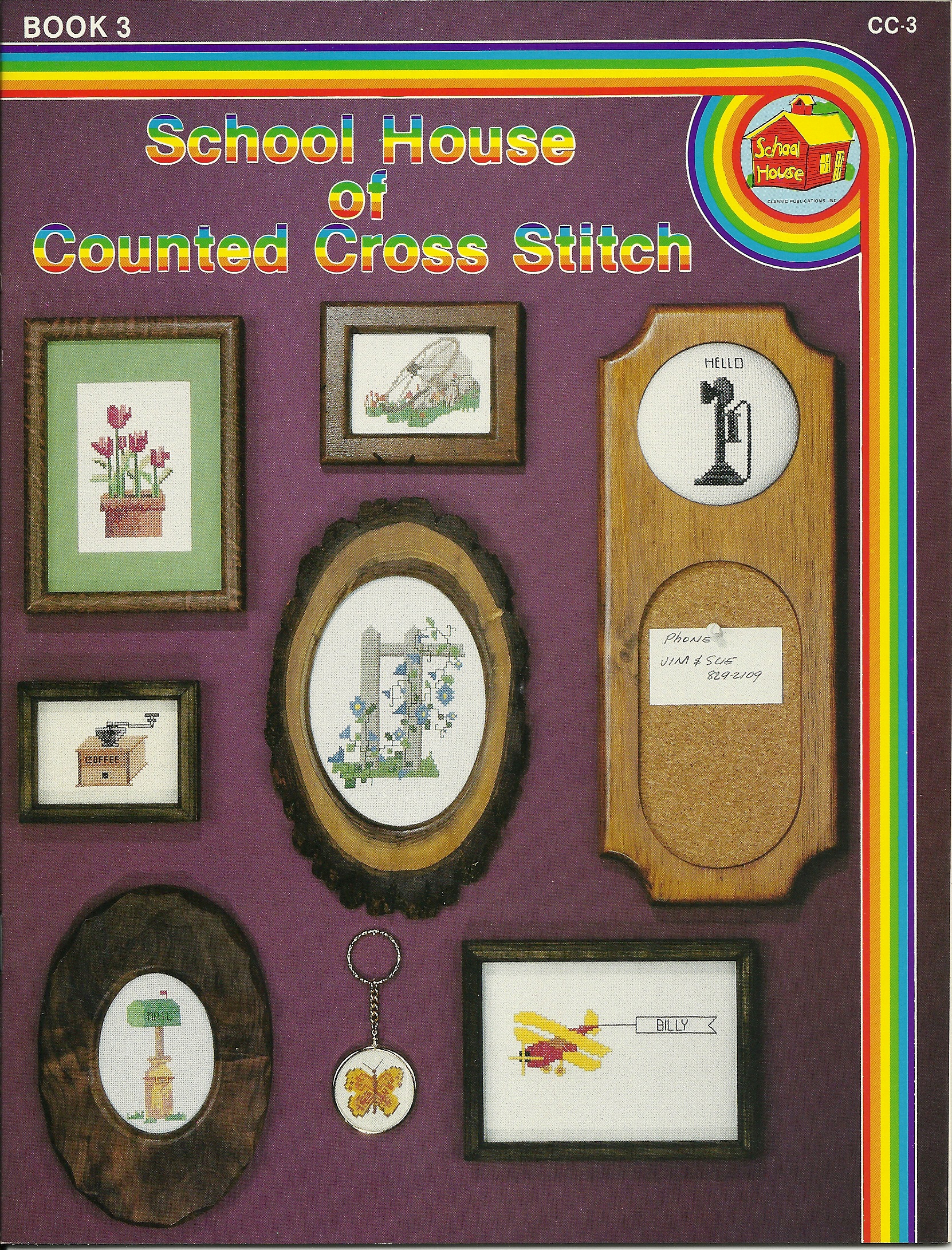 School House of Counted Cross Stitch  Book 3